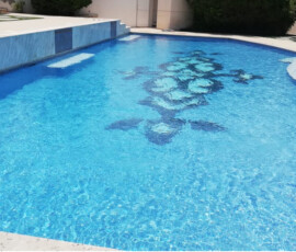 Swimming pool project detail 3 from the Al Rabeh gallery